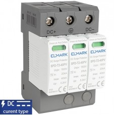 Αντικεραυνικό 3P 20kA 1500V Type 2 DC Φωτοβολταϊκά 64309